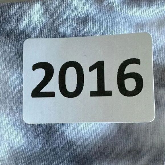 Athleta Santorini Gray White Tie Dye Print High Neck Tank Dress Size XS #2016 - Picture 12 of 13